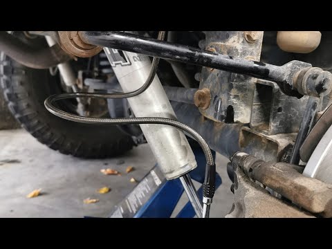 HOW TO REPLACE JEEP WRANGLER BRAKE LINES TO STAINLESS AND FLUSH THE SYSTEM AFTER