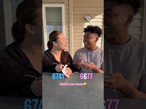 Guess the number challenge👀 #couple #couples #couplecomedy #funny #funnyvideo #comedy #game #fun