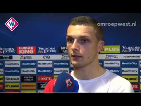 Reactie FC Utrecht-speler Timothy Derijck na FC Utrecht - ADO Den Haag