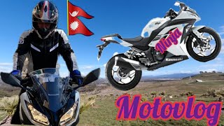 nepali motovlog , my first motovlog in australia ninja 300