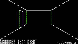 Apple II Game: Akalabeth - World of Doom (1980 California Pacific Computer Co.)