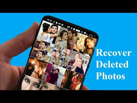 How To Recover Deleted Photos from Android Phones!! Video