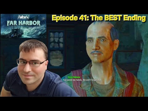 THE BEST ENDING! 🌊 Fallout 4 Far Harbor: Peace for All Factions (EP 41)