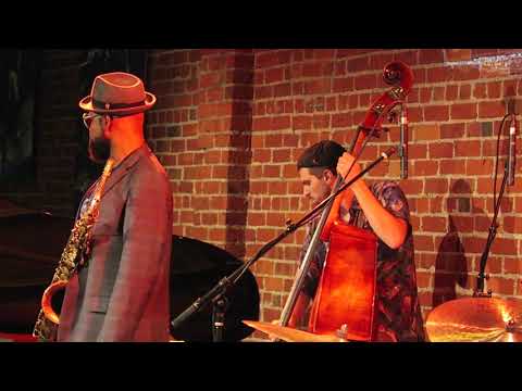 Howard Wiley at Cafe Strich jazz club 6th Anniversary w Genius Wesley drums