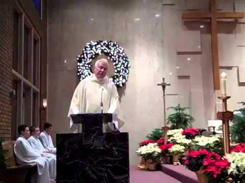 Msgr. Lewis F. Gaetano Christ the Servant Parish Homily 1/1/2012