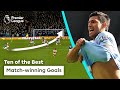 10 of the best LATE MATCH-WINNING GOALS! | Premier League edition