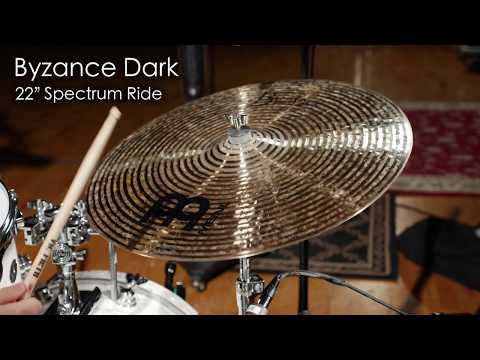 Meinl Byzance Dark 22" Spectrum Ride image 7