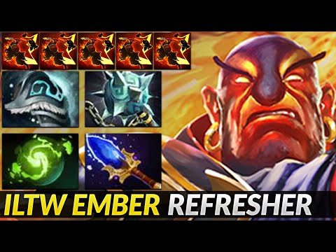 iLTW CRAZY REFRESHER Ember Spirit - Jumping around like a Boss