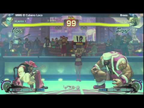 SSF4: MMG El Cubano Loco vs Brass - Winners Finals - Why Me Dojo? 12