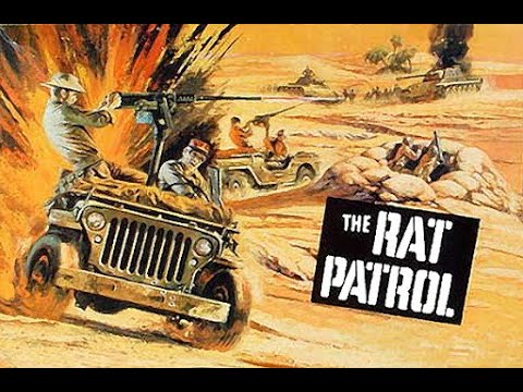 The Rat Patrol (1966-1968) Intro Theme - music by DOMINIC FRONTIERE