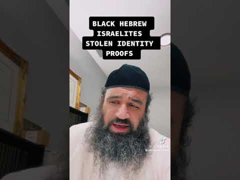 Black Hebrew Israelites Stolen Identity PROOFS
