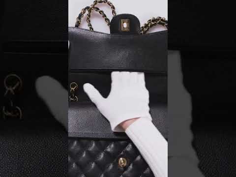 Do you know what the interior pockets inside Chanel Double Flaps were made for? #shorts
