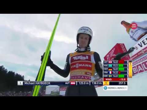 [HD] Michael Hayboeck 138m NEW HILL RECORD Innsbruck 2015