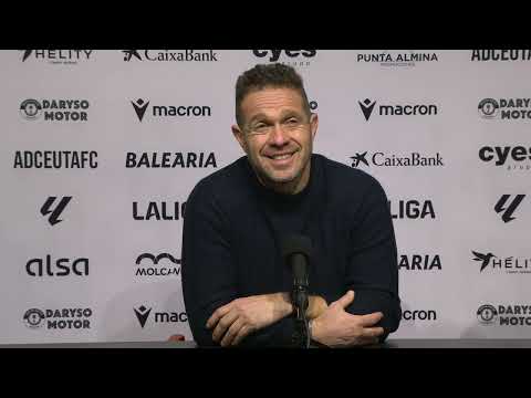 AD CEUTA FC vs REAL VALLADOLID CF | RUEDA DE PRENSA