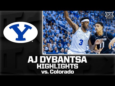 AJ Dybantsa Highlights vs. Colorado | 2025-26 Big 12 Basketball