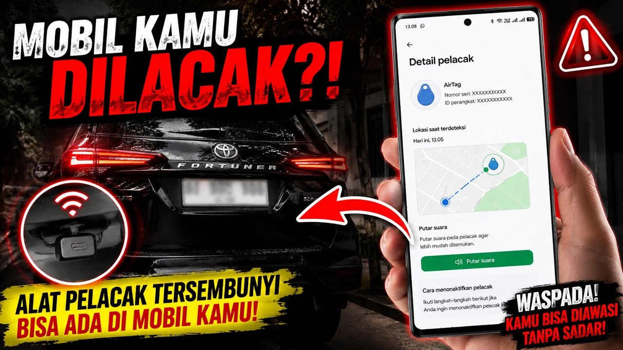 Viral Alat Pelacak Di Mobil Mahasiswa! Begini Cara Cek Apakah Kendaraan Kamu Dipasangi Alat Pelacak