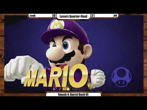 BSG Barrel Bash 3 (Smash 4 Singles) - JDB! vs tcmK