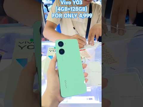 Vivo Y03 (4GB+128GB) affordable price budget phone 📱