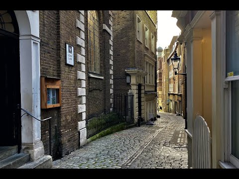 Trinity Square & the back streets of Eastcheap.