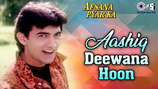 Download lagu Aashiq Deewana Hoon | Afsana Pyar Ka | Aamir Khan | Amit Kumar | 90s Hindi Song mp3