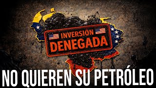 Por qué las grandes petroleras estadounidenses no quieren invertir en Venezuela