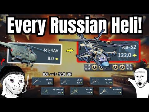 Every Single Heli from Russia Experience!🔥(From wooden frog to sky shark) | Last time before Update