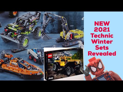MORE NEW LEGO Technic Winter 2021 Sets Revealed!!!!!