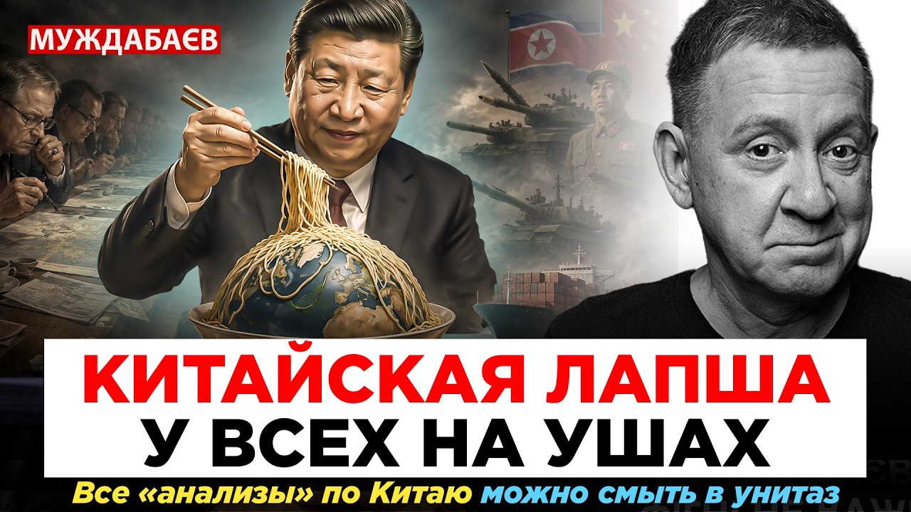 КИТАЙСКАЯ ЛАПША У ВСЕХ НА УШАХ. Все «анализы» по Китаю можно смыть в унитаз 