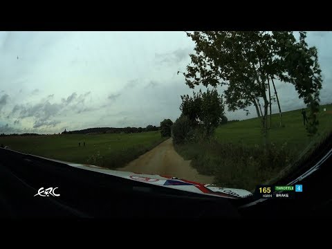 Rally Poland 2018 - Herczig on SS3 with data