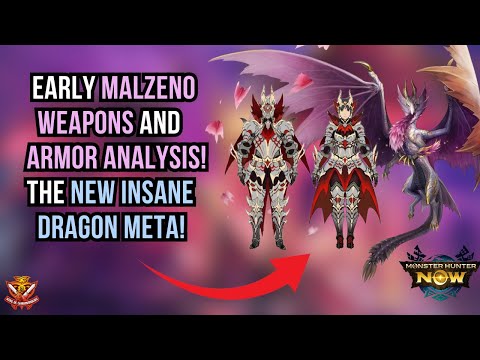 FRÜHE WAFFEN- UND RÜSTUNGSANALYSE VON MALZENO! DIE NEUE, WAHNSINNIGE DRACHEN-META!? l Monster Hun...