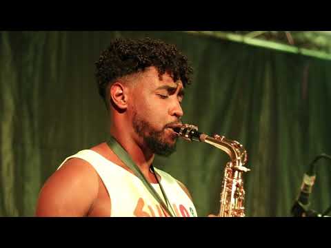 Soukaina Fahsi, Zakaria Hsaine, and Lotfi Es-saouabi jamming at Renaissance