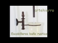 escobilleros baño rustico tu tienda en internet