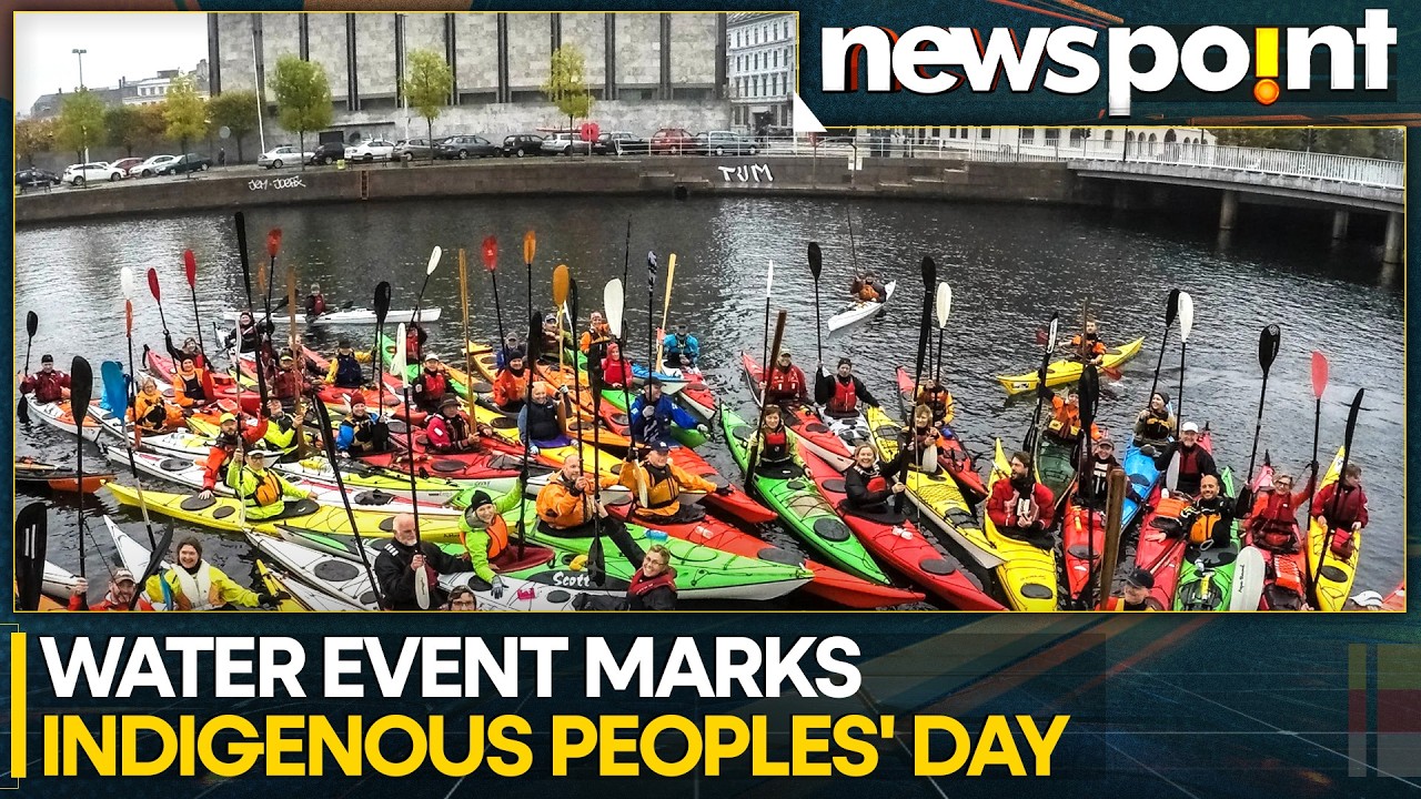 Copenhagen Kayak Parade Draws Hundreds: Kayakers Paddle For Pride & Strength | WION Newspoint