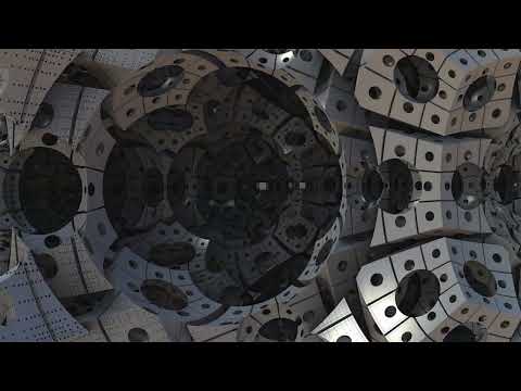4k Mandelbulb 3D fractal animation
