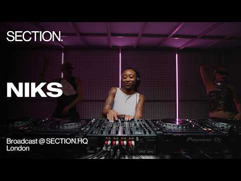 NIKS | House DJ Set | SECTION. | Week 8 | London | June 2025