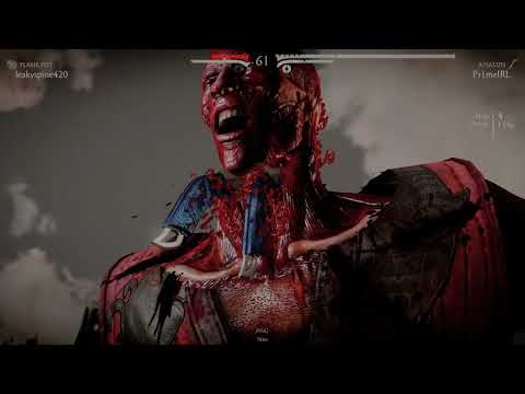 Insane 63% Damage With Kitana. MKX Kitana Online Ranked Matches