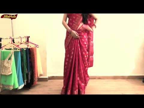 How to wear perfect south indian silk saree to look elegant ...