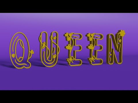 3D Text with Geometry Nodes & PBR Material| Day 215 of Blender