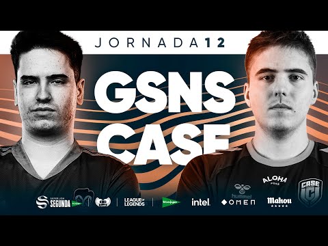 Guasones VS Case Esports - J12 - SUPERLIGA SEGUNDA EL CORTE INGLÉS - PRIMAVERA 2022