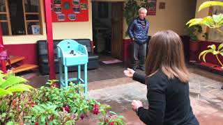 Sapo game in Cusco - Wiracocha Spanish School