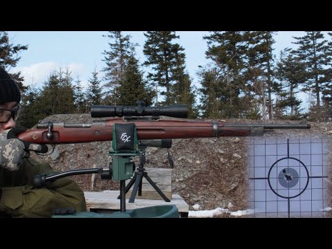 BadAce No Drill Tap Scope Mount for Mauser rifles and range accuracy video at 100 yards