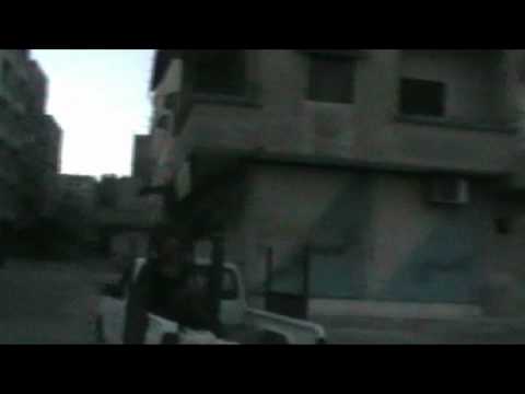 تصدي كتائب جند الله للطيران الحربي في مدينة الحجر الأسود في ريف دمشق