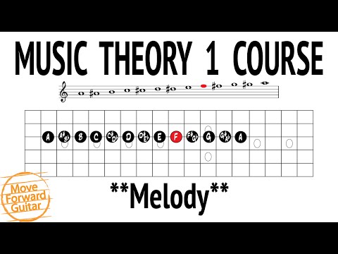 Music Theory 1 Guitar Course - Melody - Lesson 4