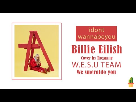 [1W1S] "idontwannabeyouanymore" - BILLIE EILISH | COVER BY W.E.S.U TEAM - We smeraldo you