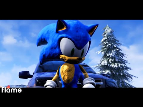 Marshmello - Alone // Sonic vs The Flash ( EPIC RACE! )