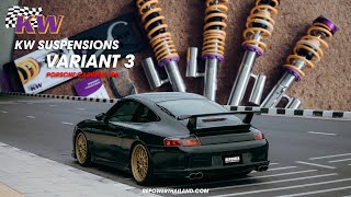 โช๊ค KW suspensions Variant 3 (KW V3) แต่งรถ Porsche 996