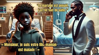 🕊️ Un garçon pauvre interrompt le mariage d’un milliardaire : “Je suis ton fils, maman va mourir !