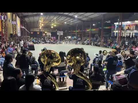 Despedida de bandas en Santiago Zacatepec mixe 2024 quinto viernes de cuaresma