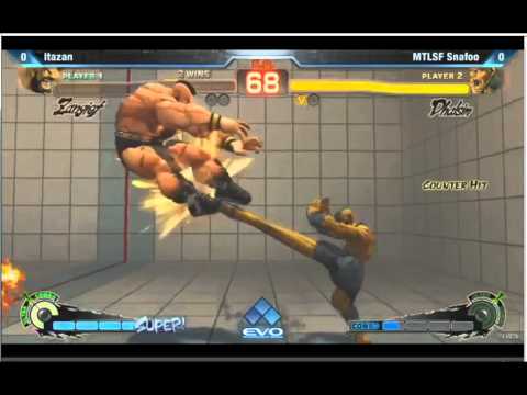 EVO 2012 Itabashi (Zangief) Vs MTLSF Snafoo (Dhalsim) SSF4AE Live Match