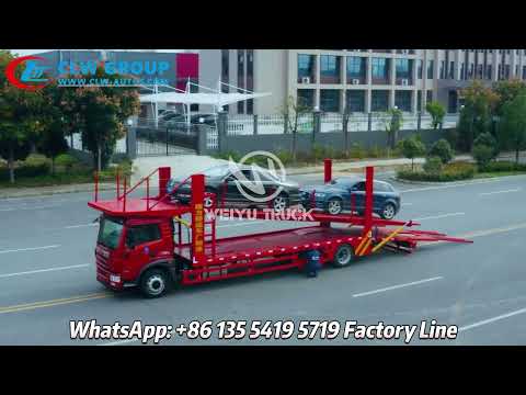 China FAW brand 4X2 5 7 SUV Ferrari Rolls-Royce Cars Car Carrier Hauler Transport Truck